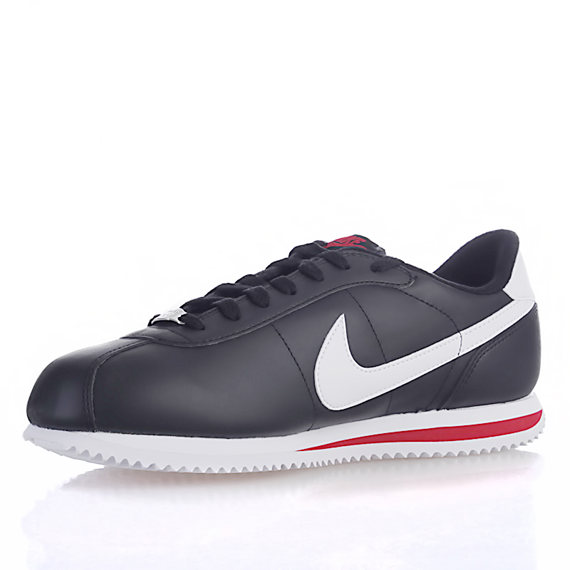 Кроссовки найк мужские оригинал. Nike Cortez Basic Leather 06. Кроссовки Nike Cortez Basic Leather. Nike Cortez мужские черные кожаные. Найк Кортес черные кожа.