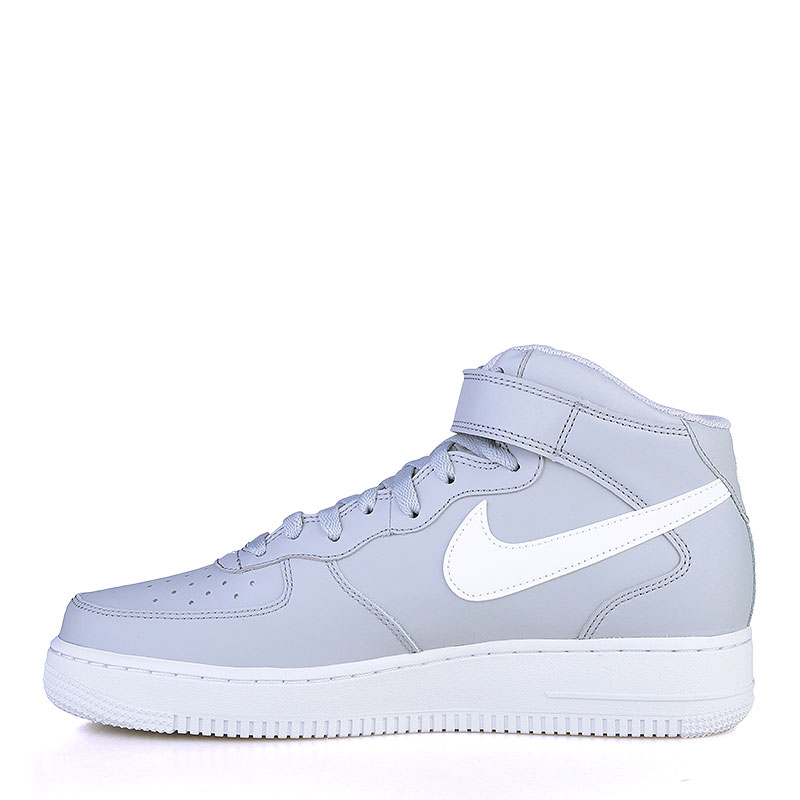 Buy Air Force 1 Mid '07 'Wolf Grey' - 315123 033 - Grey