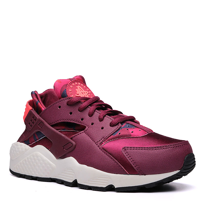 Nike air huarache womens burgundy hotsell