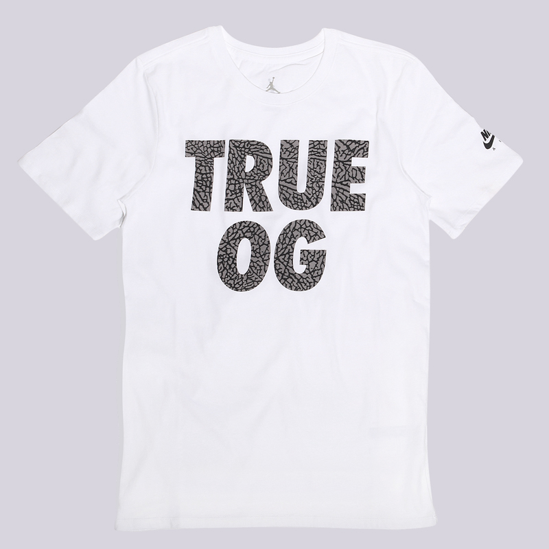 

Футболка Jordan AJ 3 True OG Tee, Белый