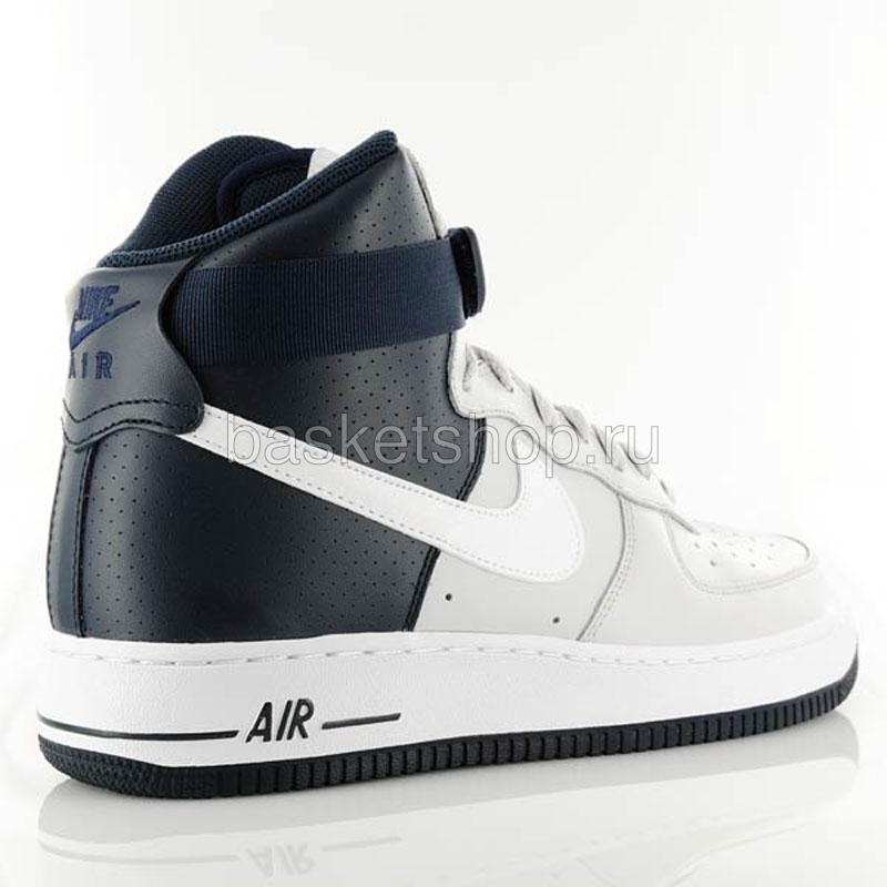 gray high top air force 1