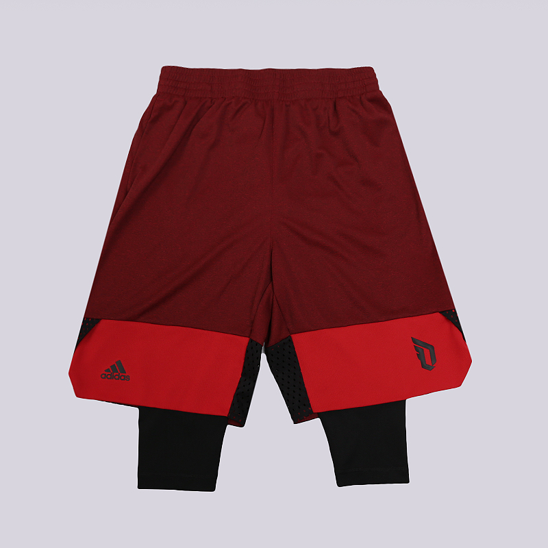 

Шорты adidas Dame 2 In 1 Short, Бордовый