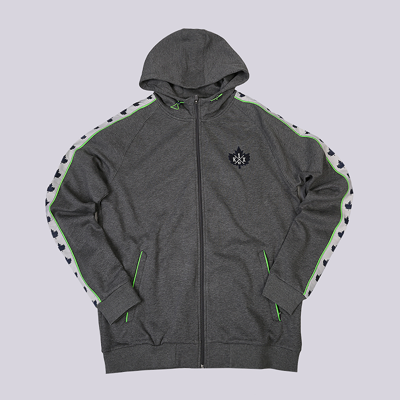 

Толстовка K1X Core Leaf Panel Zipper Hoody, Серый