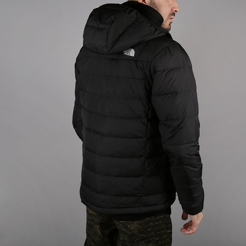 the north face la paz hooded jacket in black