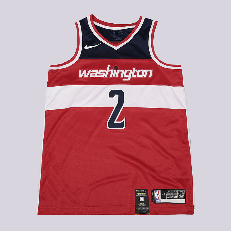 

Майка Nike, John Wall Icon Edition Swingman Jersey, Красный;белый;синий