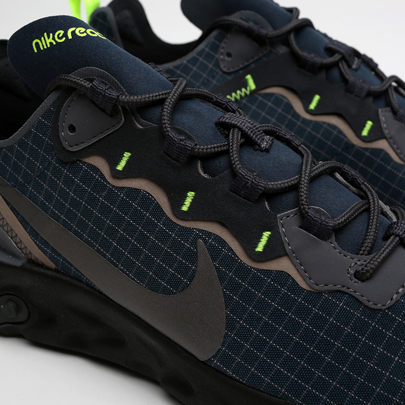 Vaciar la basura núcleo éxtasis Мужские кроссовки Nike React Element 55 (CD1503-400) оригинал - купить по  цене 7200 руб в интернет-магазине Streetball