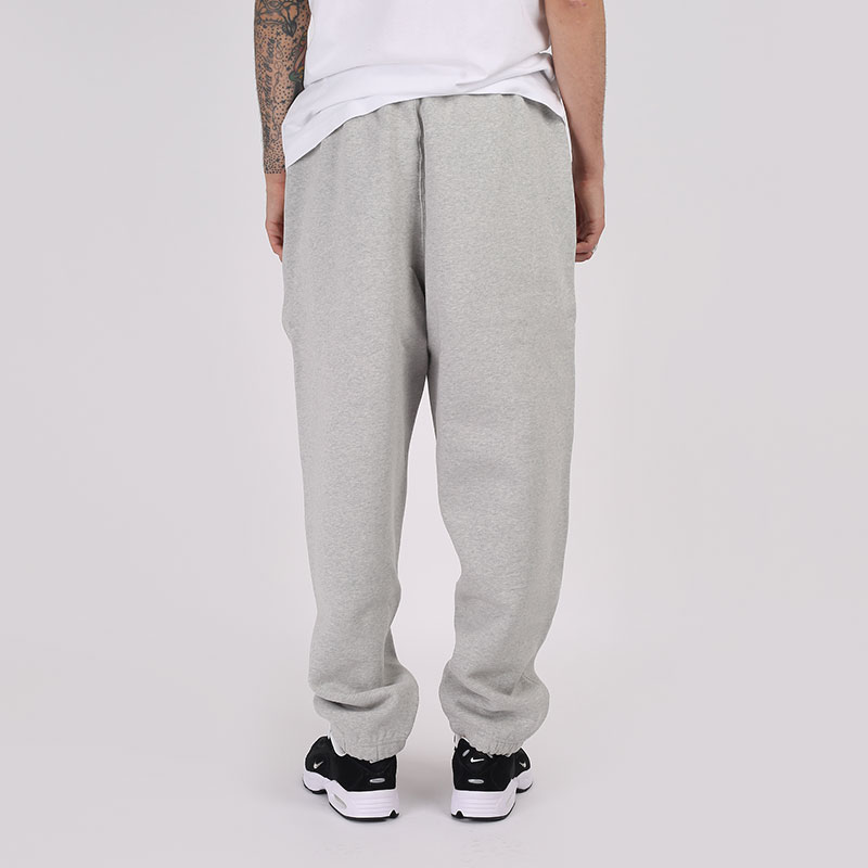 nikelab fleece pants grey