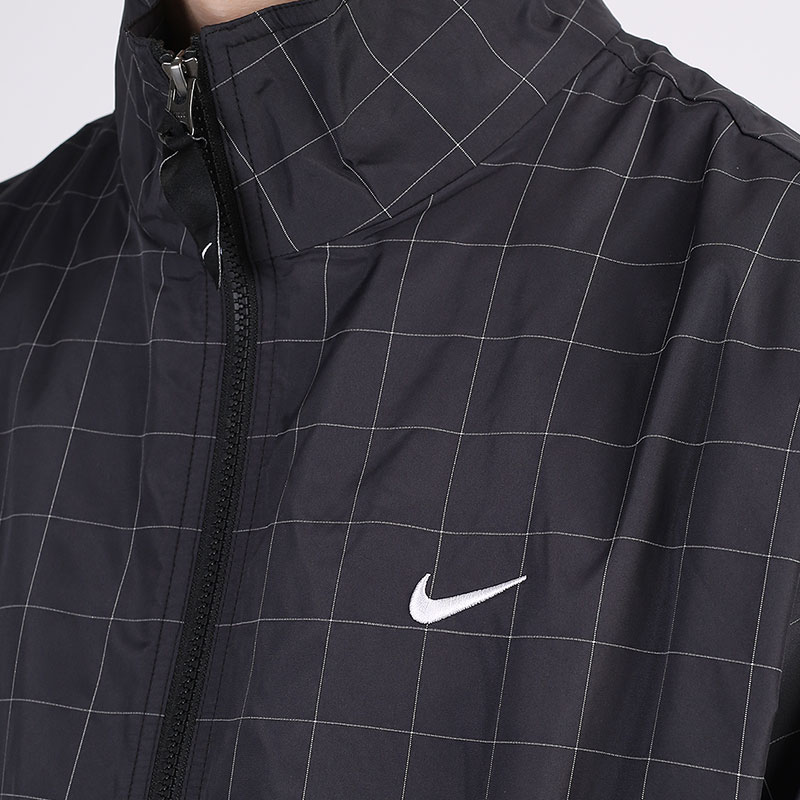 nike black tracksuit jacket