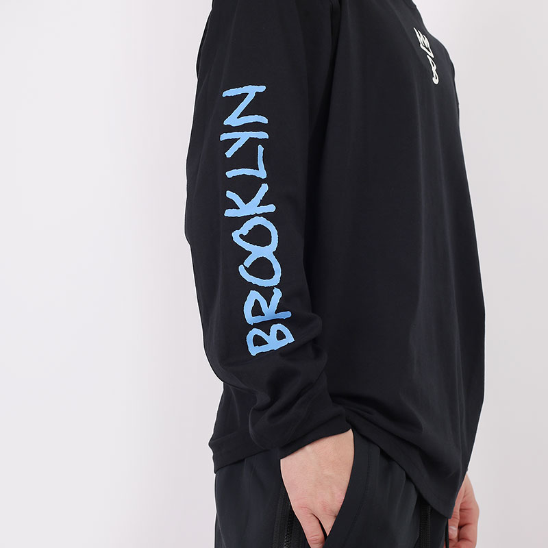 brooklyn nets nike long sleeve