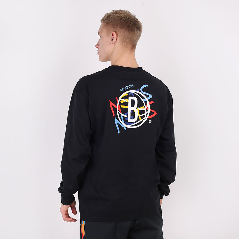 brooklyn nets nike long sleeve