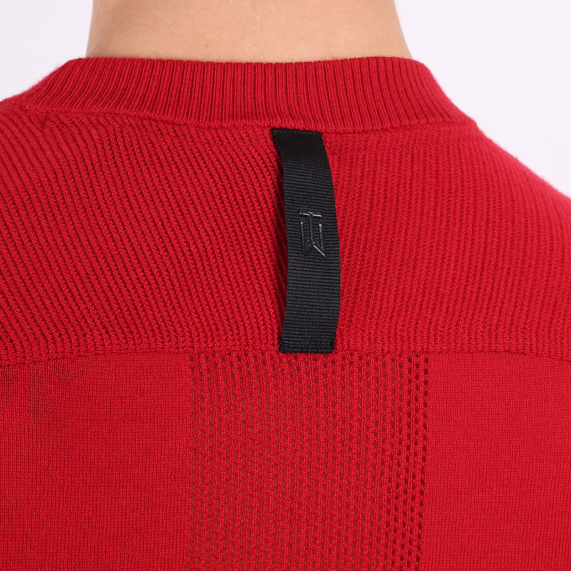 red nike golf jumper