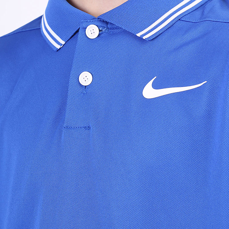 nike royal blue golf polo