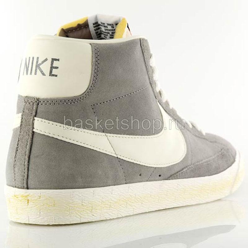 Nike blazer high homme gris on sale