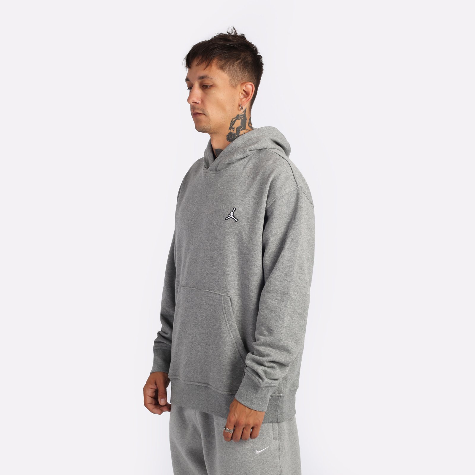 Мужская толстовка Jordan Essential Fleece Pullover Hoodie (DQ7466-091)  - цена, описание, фото 3