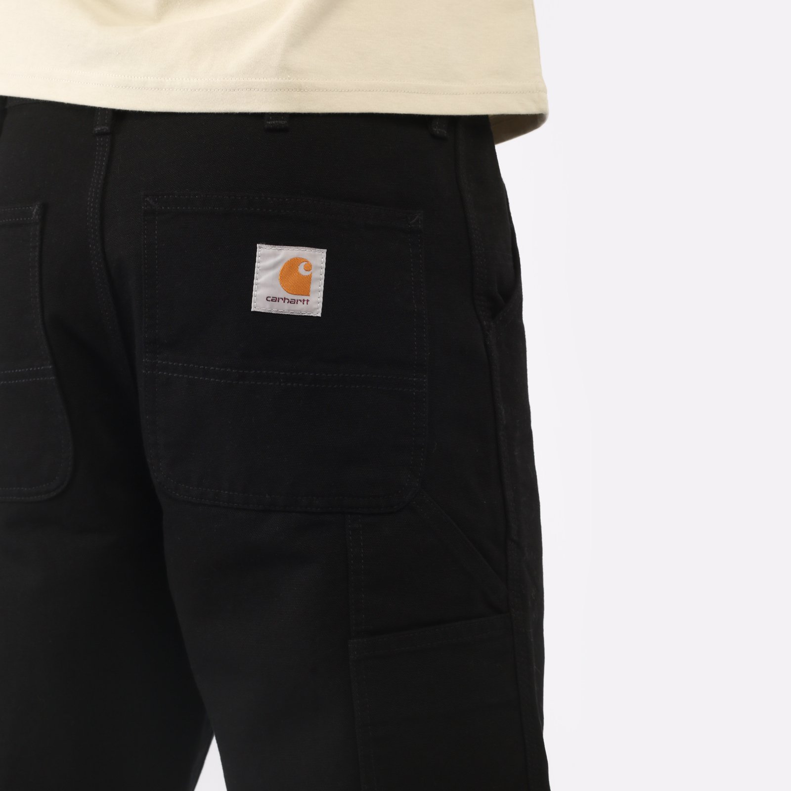 Мужские шорты Carhartt WIP Single Knee Short (I027942-black)  - цена, описание, фото 4