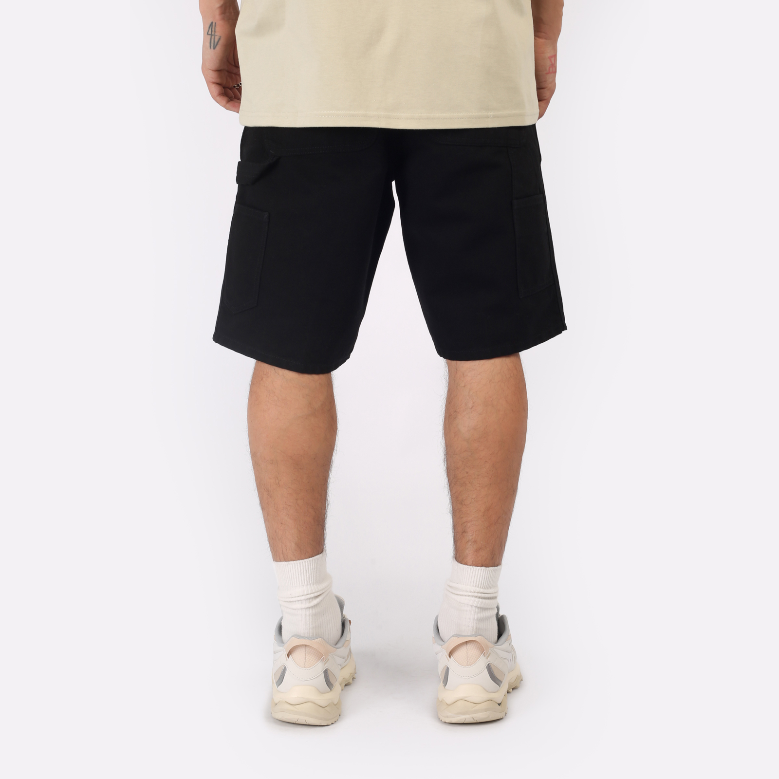 Мужские шорты Carhartt WIP Single Knee Short (I027942-black)  - цена, описание, фото 2