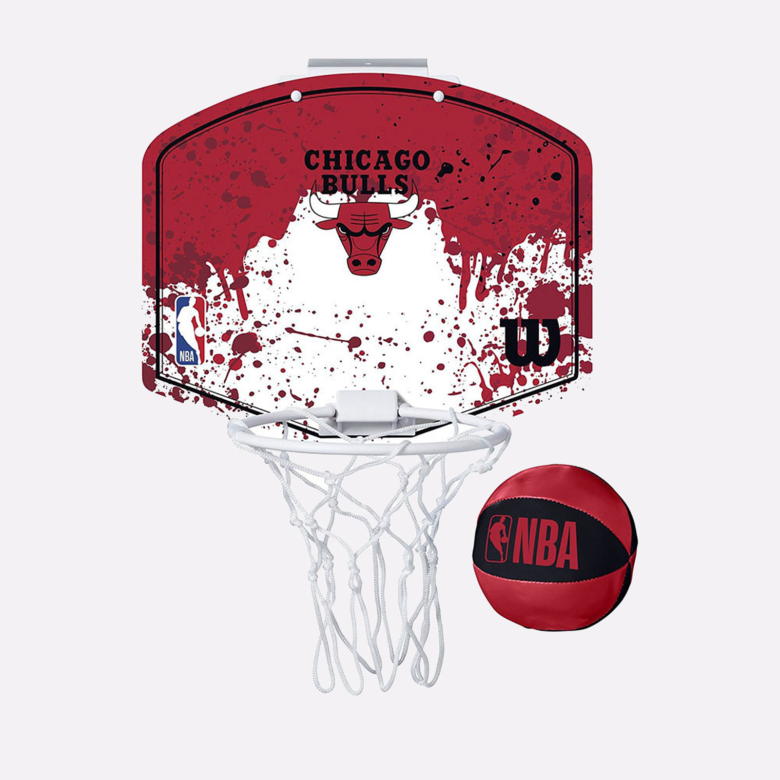 Мини баскетбольное кольцо Wilson NBA TEAM HOOP CHI BULLS (WTBA1302XB)