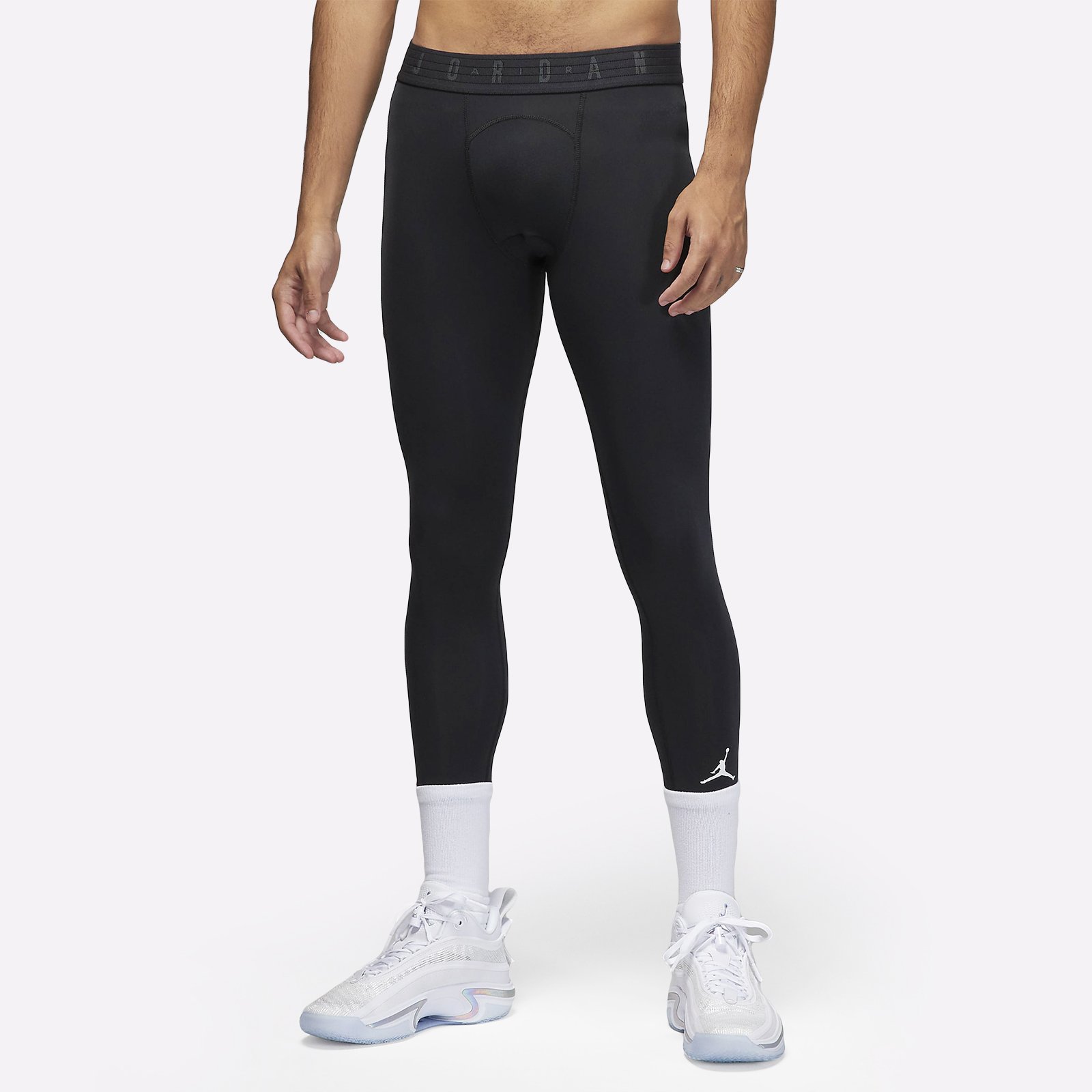 Мужские лосины Jordan Jumpman 3qt Tight (DX3139-010)  - цена, описание, фото 1