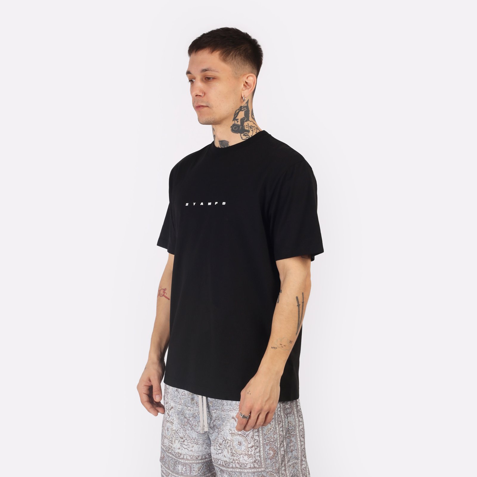 Мужская футболка Stampd Strike Logo Perfect Tee (SLA-M3047TE-BLK)  - цена, описание, фото 3