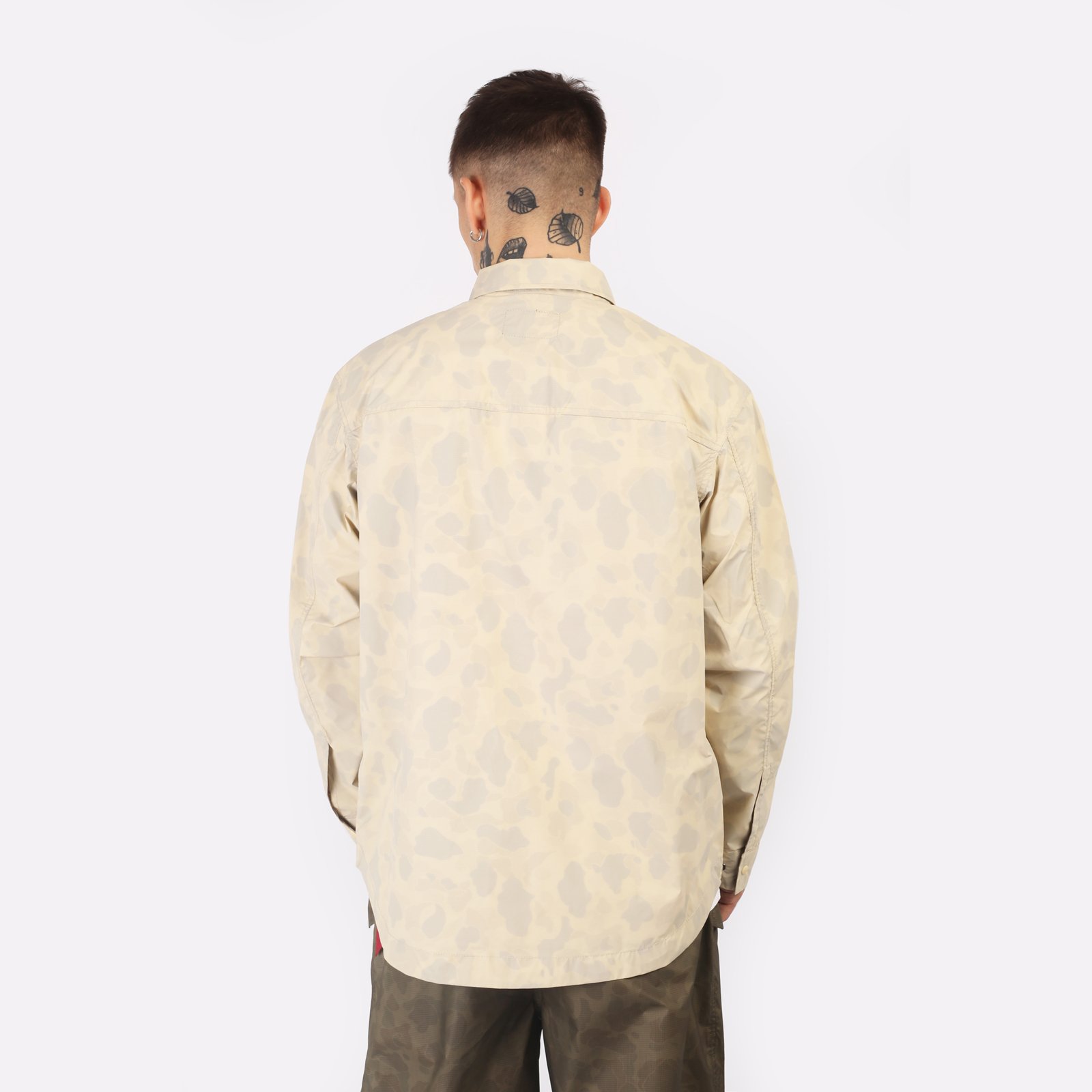 Мужская куртка Alpha Industries Packaway Shirt Jacket (MJP54002C1-limestone)  - цена, описание, фото 2