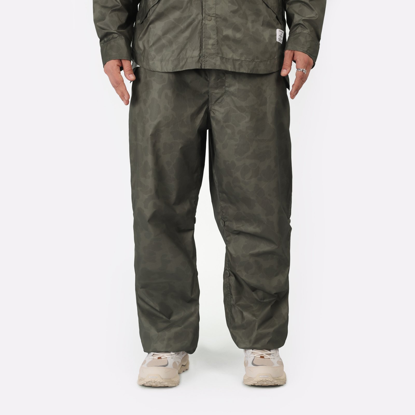 Мужские брюки Alpha Industries Ripstop Parachute Pants (UBU54001C1-OG-107-green)  - цена, описание, фото 1