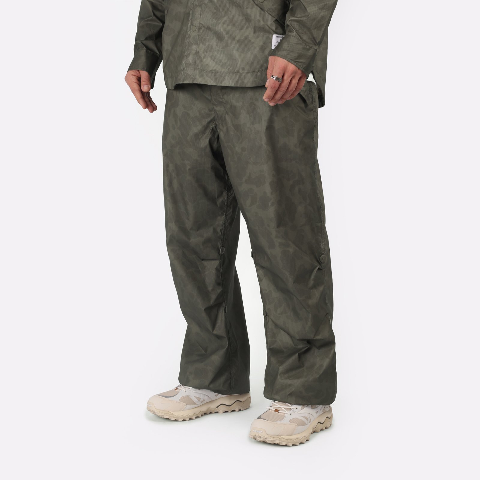 Мужские брюки Alpha Industries Ripstop Parachute Pants (UBU54001C1-OG-107-green)  - цена, описание, фото 3