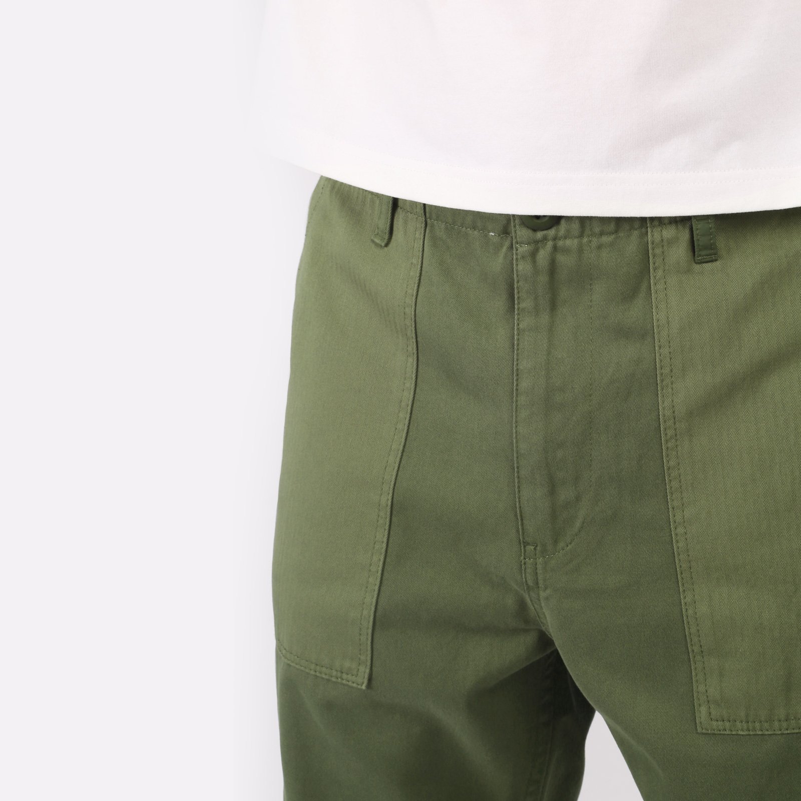 Мужские брюки Alpha Industries Fatigue Pant (MBO52500C1-OG-107-green)  - цена, описание, фото 4