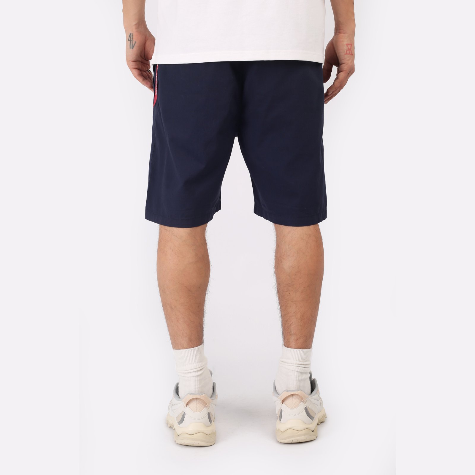 Мужские шорты Alpha Industries Deck Short (MBD54000CO-replica blue)  - цена, описание, фото 2