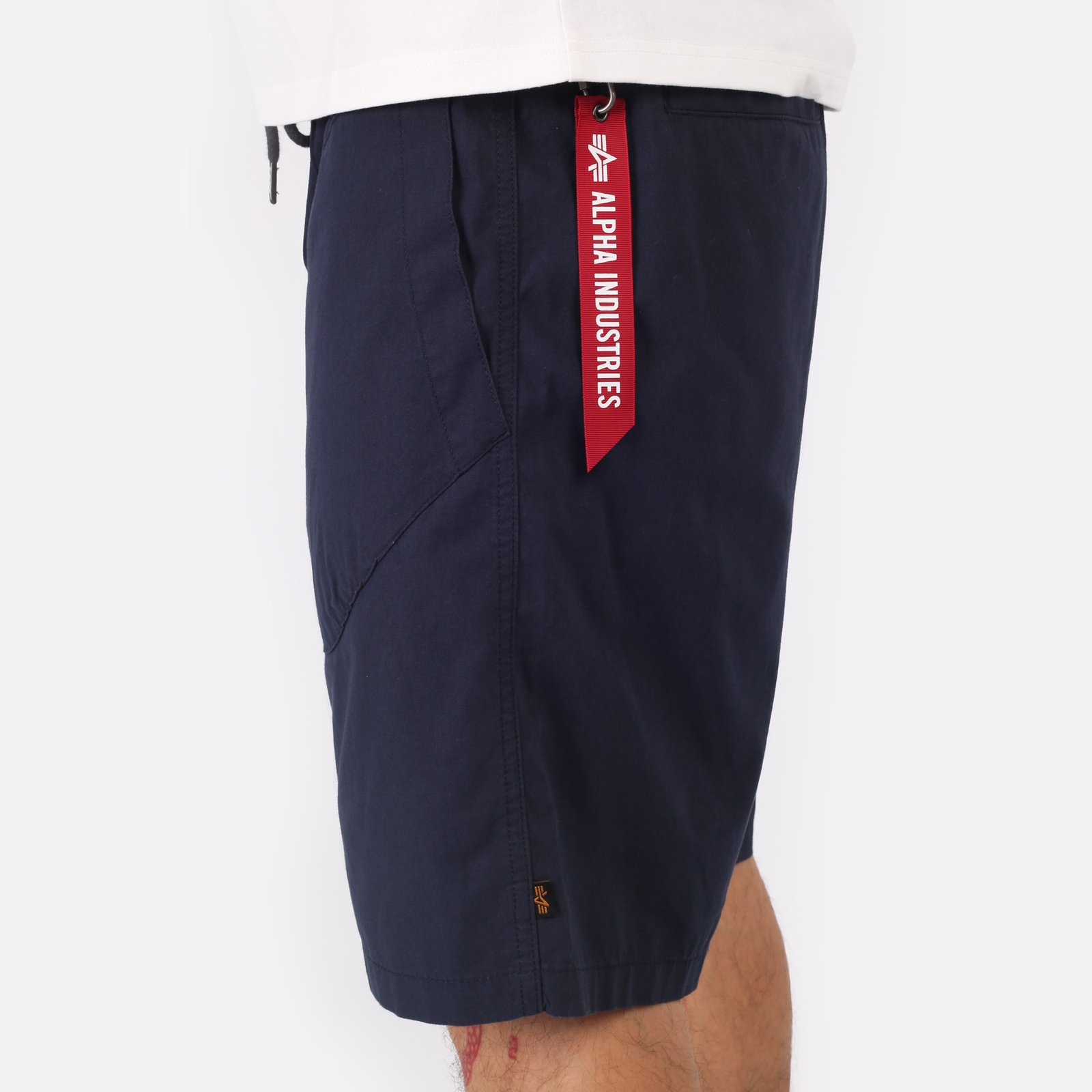 Мужские шорты Alpha Industries Deck Short (MBD54000CO-replica blue)  - цена, описание, фото 4