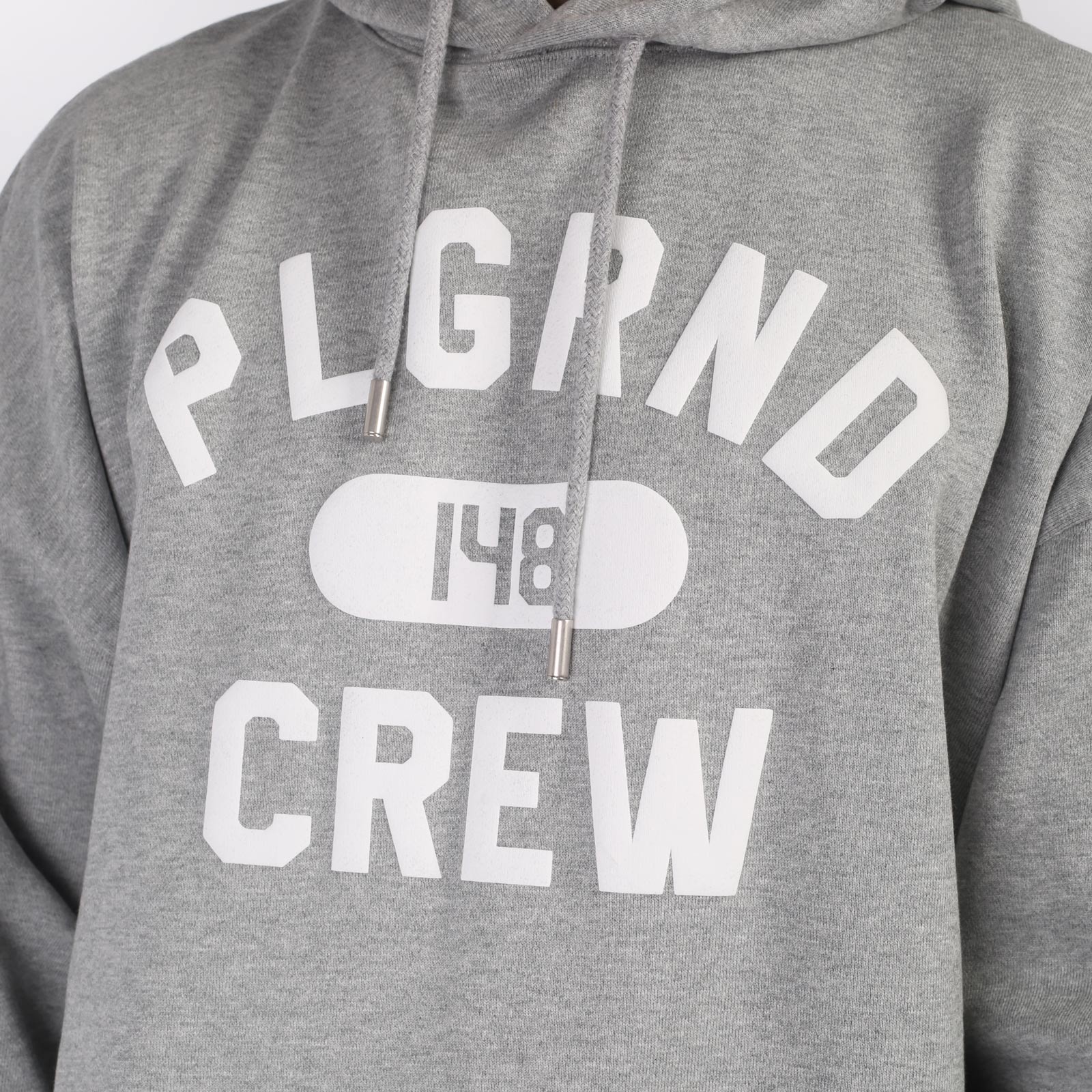 Мужская толстовка PLAYGROUND Logo (Plgrnd-grey-hoodie)  - цена, описание, фото 5