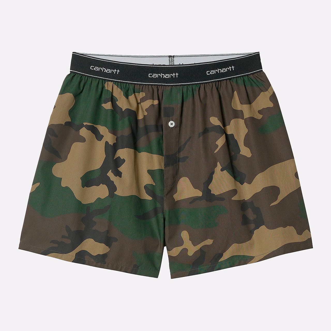 Мужские трусы Carhartt WIP Woven Boxers (I029561-camo laurel)  - цена, описание, фото 1