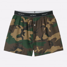 Мужские трусы Carhartt WIP Woven Boxers (I029561-camo laurel)