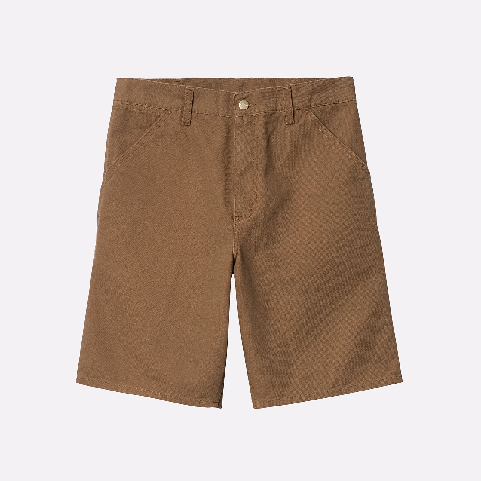 Мужские шорты Carhartt WIP Single Knee Short (I027942-aged canvas)  - цена, описание, фото 1