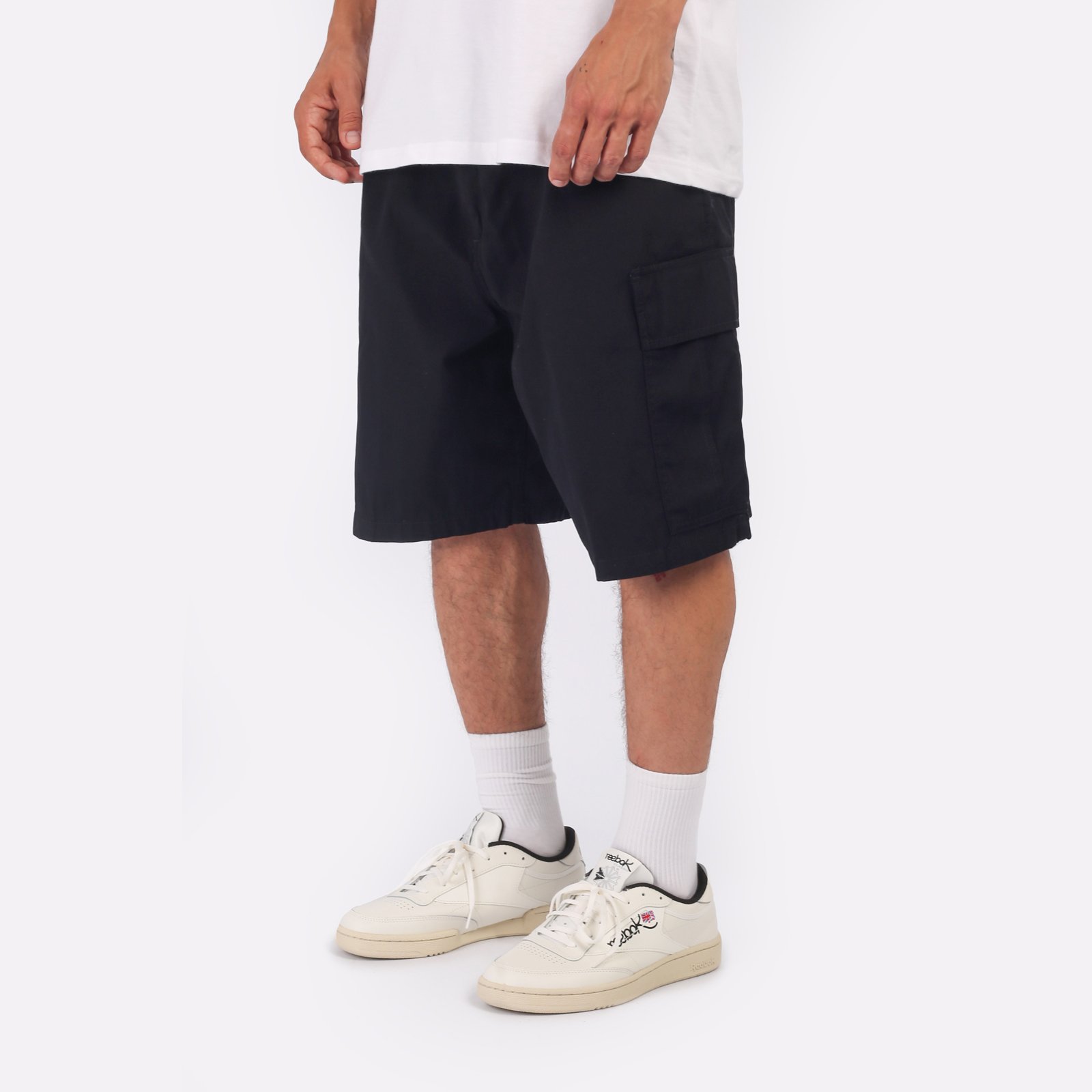 Мужские шорты Carhartt WIP Cole Cargo Short (I030478-black)  - цена, описание, фото 3