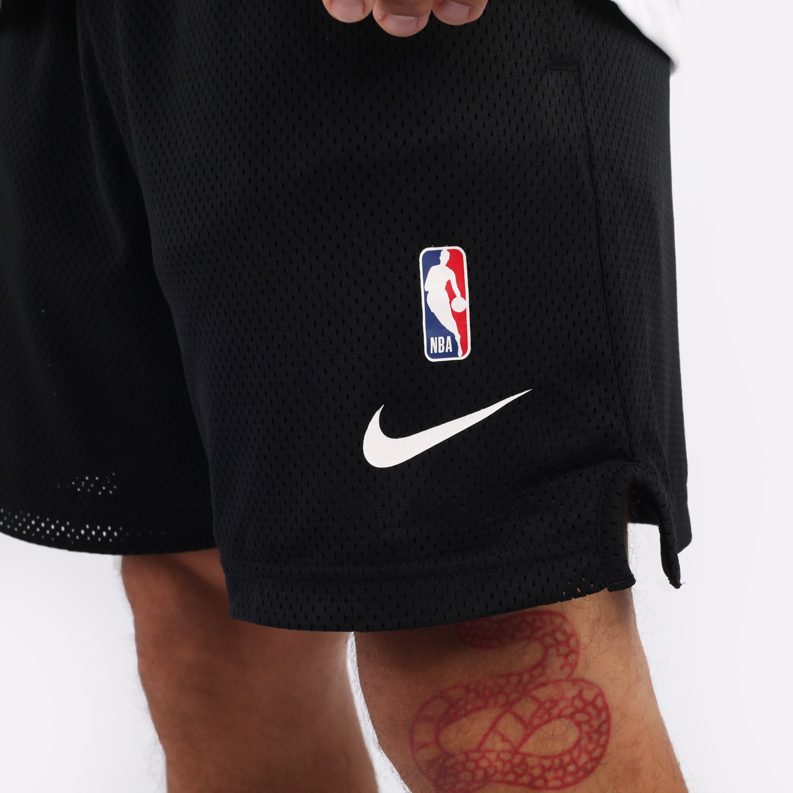 Мужские шорты Nike Brooklyn Nets Mesh Shorts (FB3721-010)  - цена, описание, фото 4