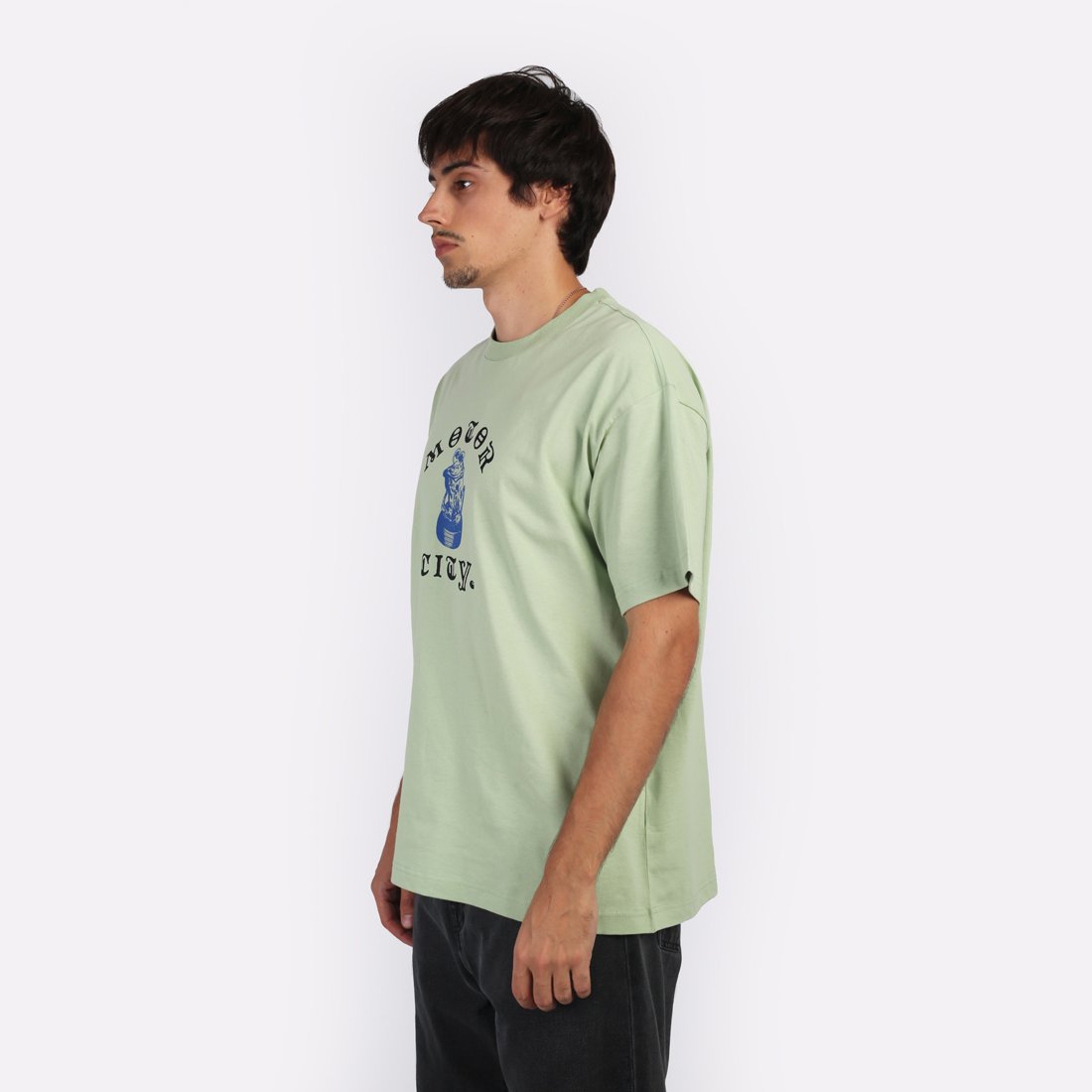 Мужская футболка Carhartt WIP S/S Tyre T-Shirt (I033640-charm green)  - цена, описание, фото 3