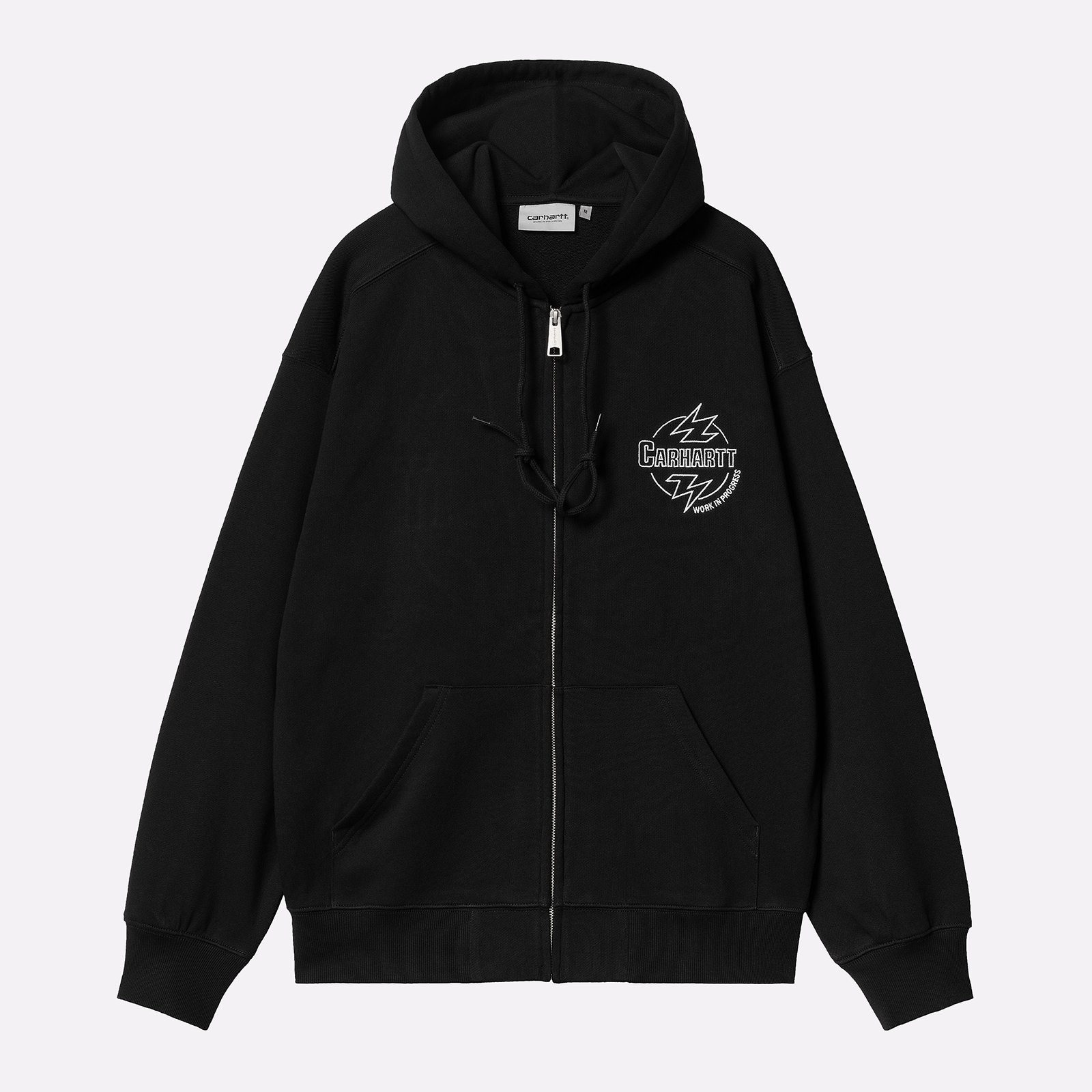 Мужская толстовка Carhartt WIP Hooded Ablaze Jacket (I033623-black/wax)  - цена, описание, фото 1