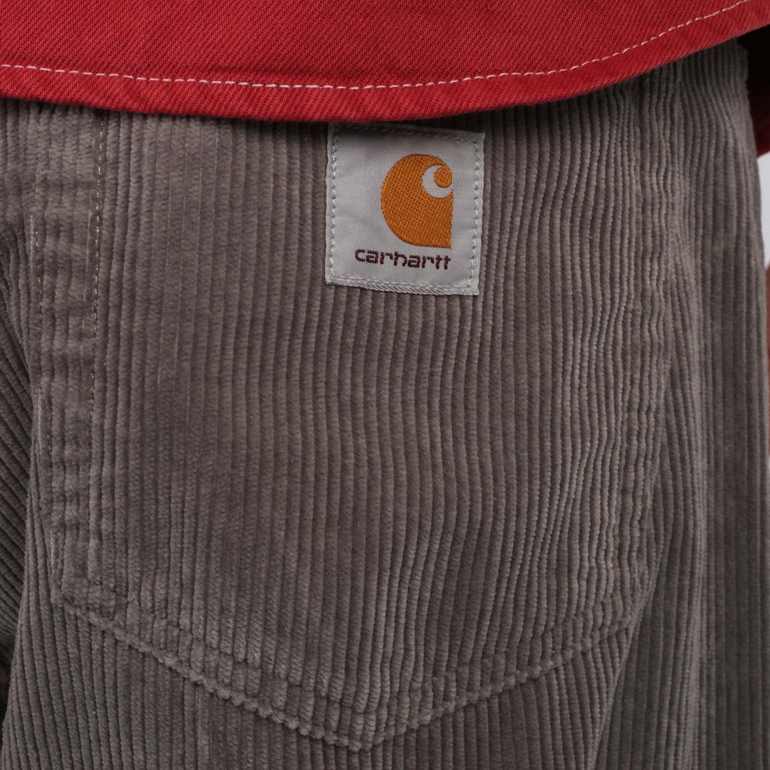 Мужские брюки Carhartt WIP Landon Pant (I032297-misty grey rinsed)  - цена, описание, фото 4