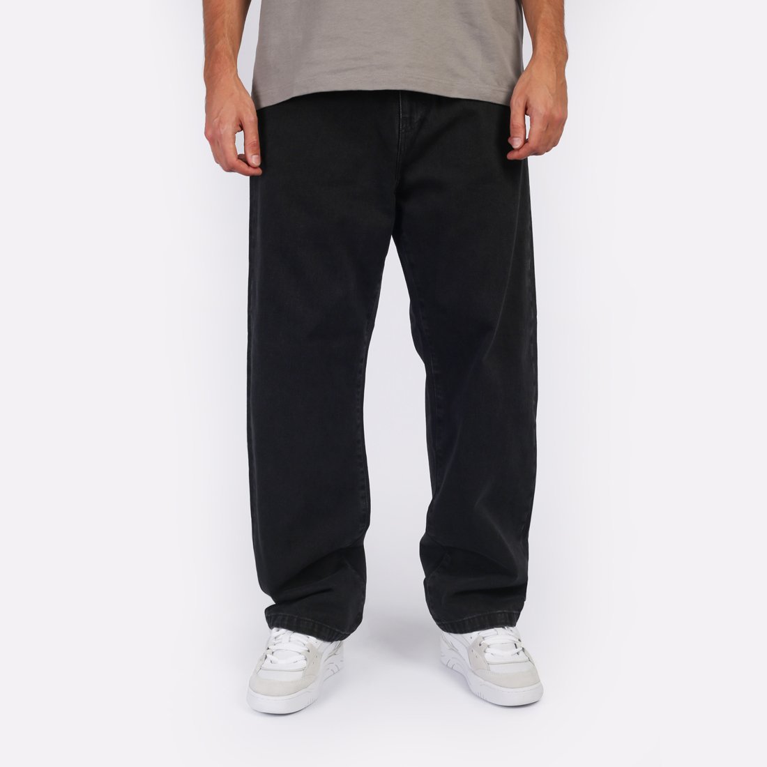 Мужские брюки Carhartt WIP Landon Pant (I030468-stone washed blk)  - цена, описание, фото 1