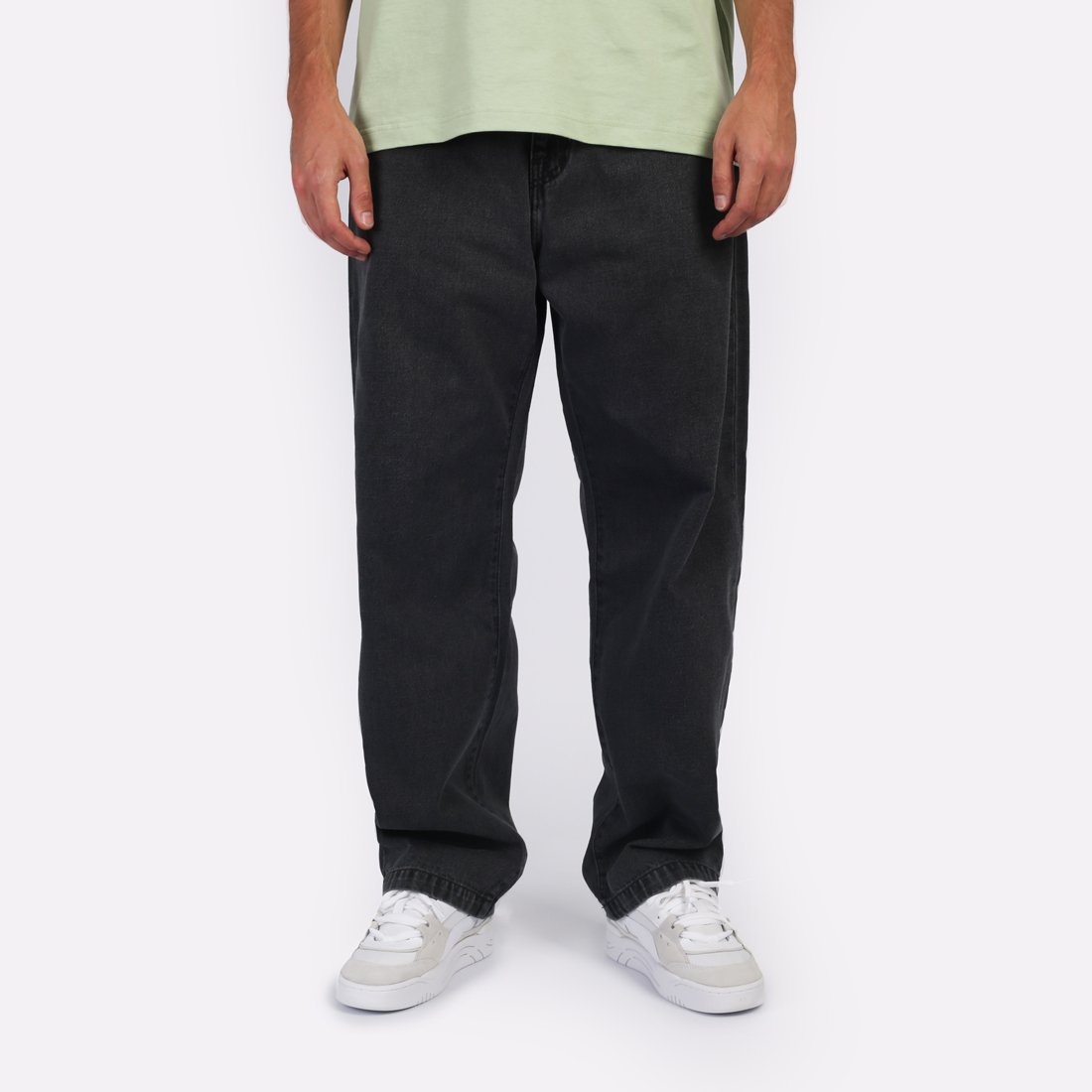 Мужские брюки Carhartt WIP Landon Pant (I030468-blk heavy stone)  - цена, описание, фото 1