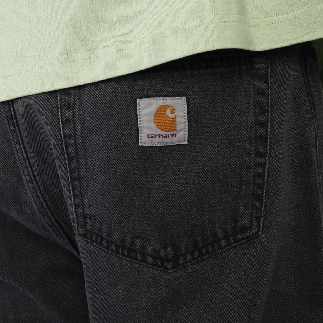 Мужские брюки Carhartt WIP Landon Pant (I030468-blk heavy stone)  - цена, описание, фото 4