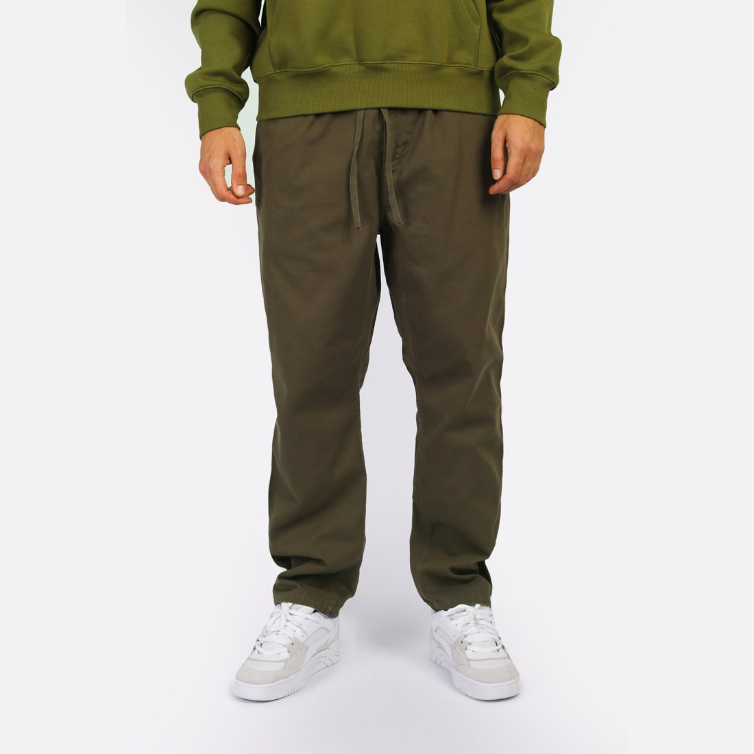 Мужские брюки Carhartt WIP Flint Pant (I029919-mrge garment dyed)  - цена, описание, фото 1