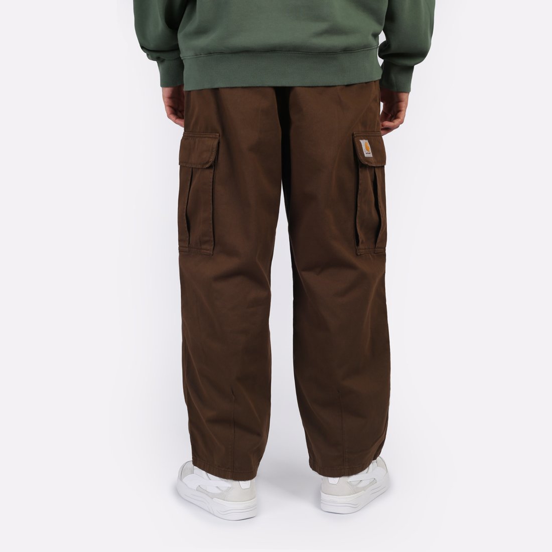 Мужские брюки Carhartt WIP Cole Cargo Pant (I031218-chlt garment dued)  - цена, описание, фото 2