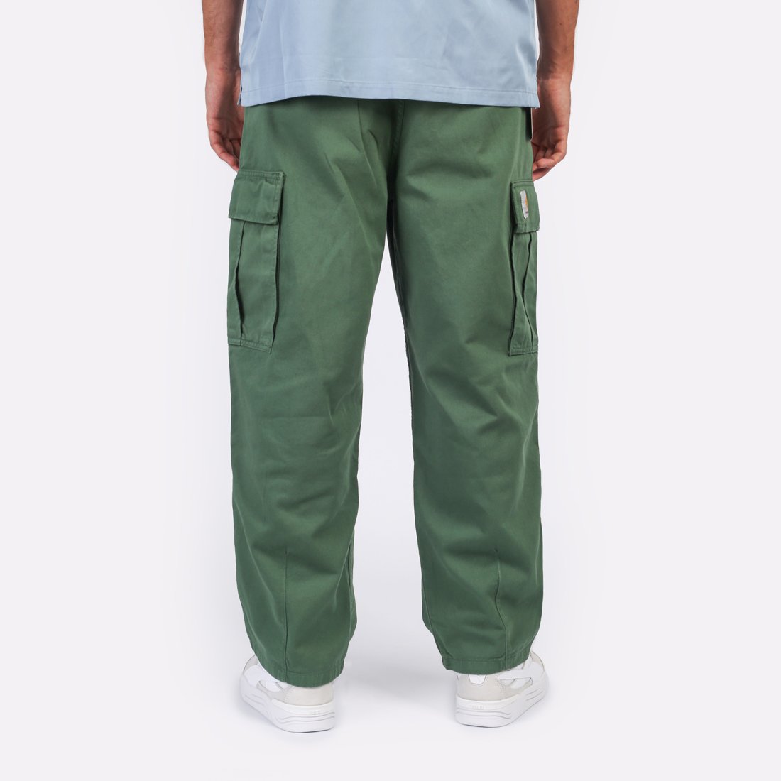 Мужские брюки Carhartt WIP Cole Cargo Pant (I031218-grn grmt dyed)  - цена, описание, фото 2