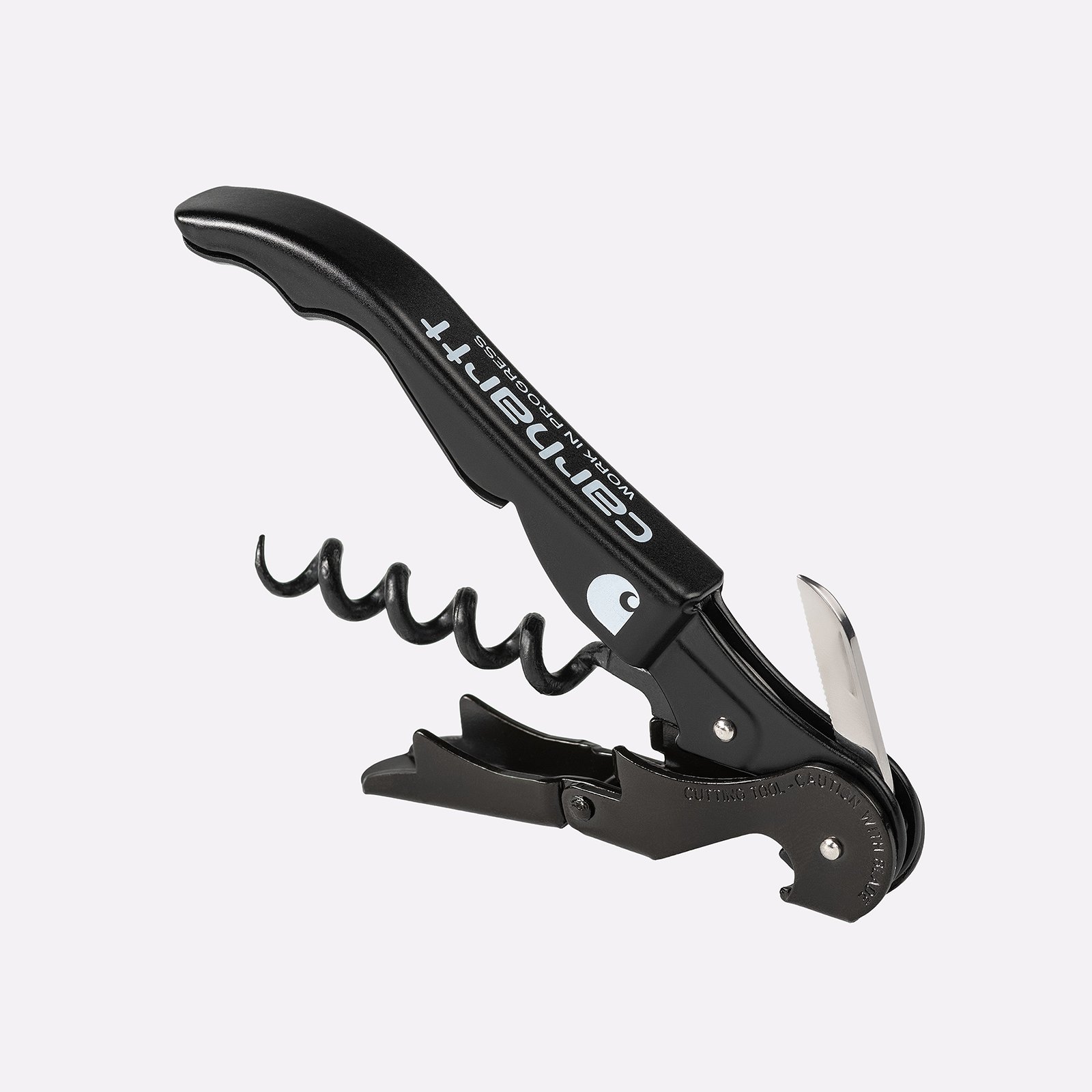 Штопор Carhartt WIP Script Pulltap's Corkscrew (I031274-black/white)  - цена, описание, фото 1