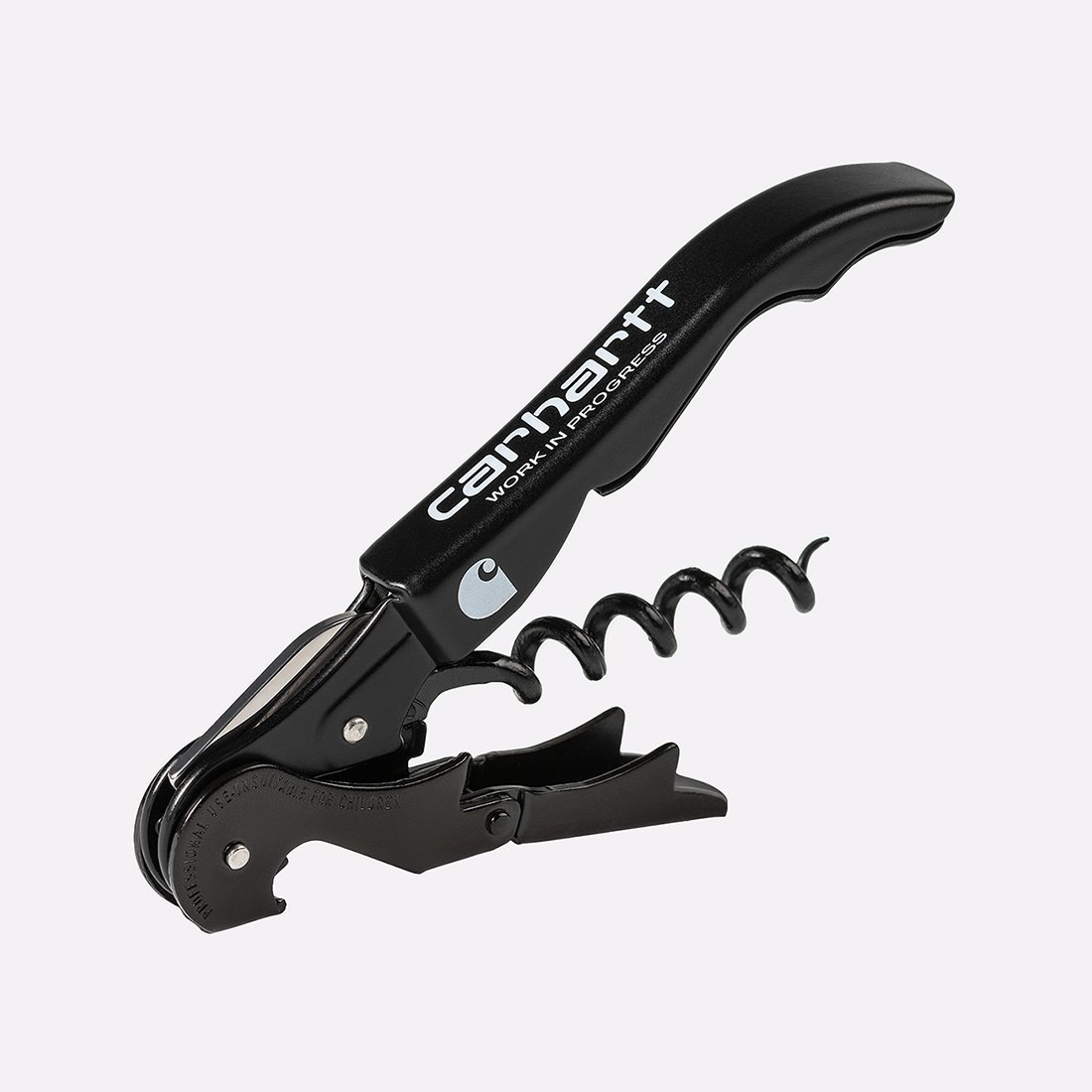 Штопор Carhartt WIP Script Pulltap's Corkscrew (I031274-black/white)  - цена, описание, фото 2