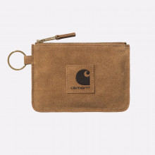 Бумажник Carhartt WIP Suede Zip Wallet (I033644-hamilton brwn)