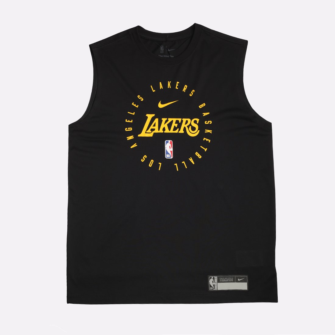 Мужская майка Nike Lakers Practice Jersey (HF0783-010)  - цена, описание, фото 1