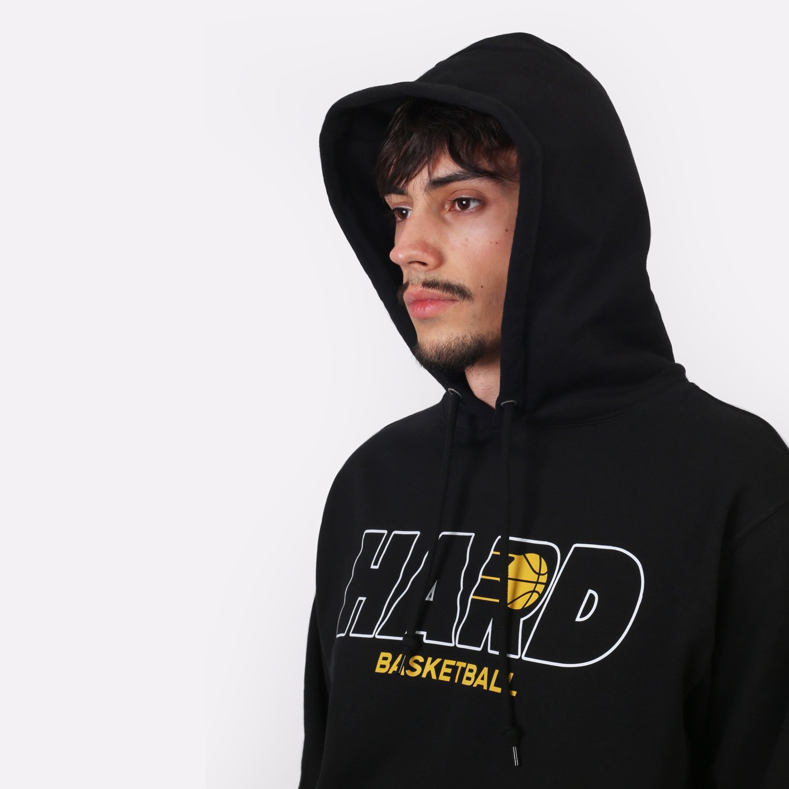 Тостовка Hard Hoodie (Hoodie-black-logo)  - цена, описание, фото 5