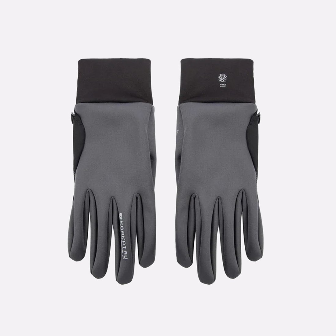 Перчатки KRAKATAU Touchscreen Gloves (Pu75-3-св-серый)  - цена, описание, фото 1